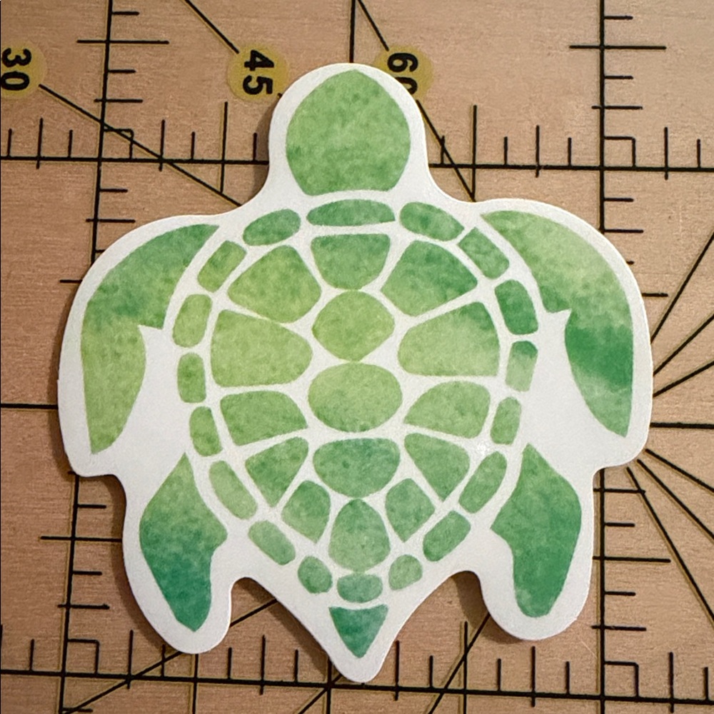 💜13/$13 +Bundle Sticker Sale | Turtle Animal Waterproof Sticker